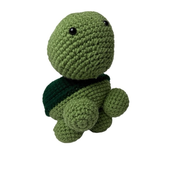 Crochet Turtle plush handmade - Picture 7 of 7